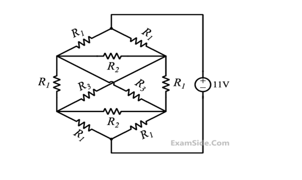 GATE 2016 Electric Circuits Q1 circuit diagram
