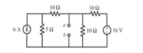 GATE 2017 Electric Circuits Q3 circuit diagram