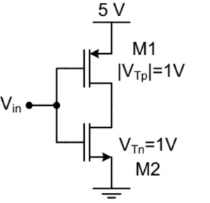 GATE 2012 Analog Electronics Q4 diode circuit diagram