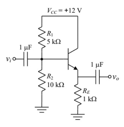 GATE 2015 Analog Electronics Q1 diode circuit diagram