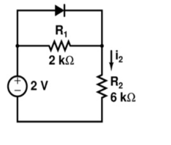 GATE 2016 Analog Electronics Q12 diode circuit diagram