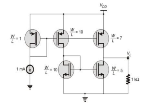 GATE 2023 Analog Electronics Q3 circuit diagram