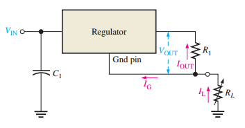 Three-terminal regulator as current source