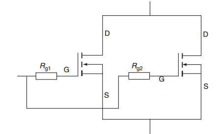 Parallel MOSFET configuration