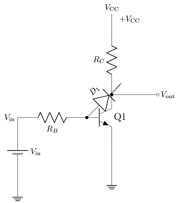 Baker clamp circuit