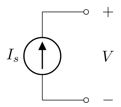 Ideal current source